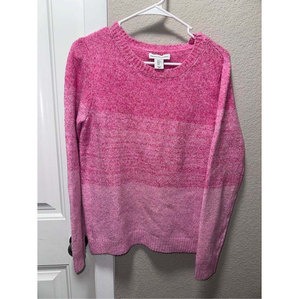 Cupcake & Cashmere Pink Ombré Sweater